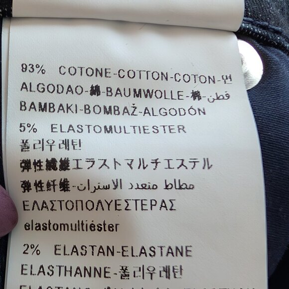 United Colors of Benetton Indigo Jean skirt size 28 Stretch knee length, denim - Picture 8 of 9